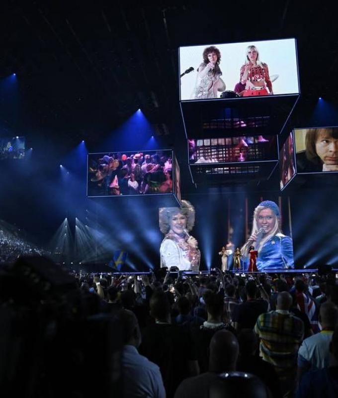 Come gli ologrammi, ecco come sono apparsi i membri degli ABBA nella finale dell’Eurovision 2024 | Musica | Divertimento