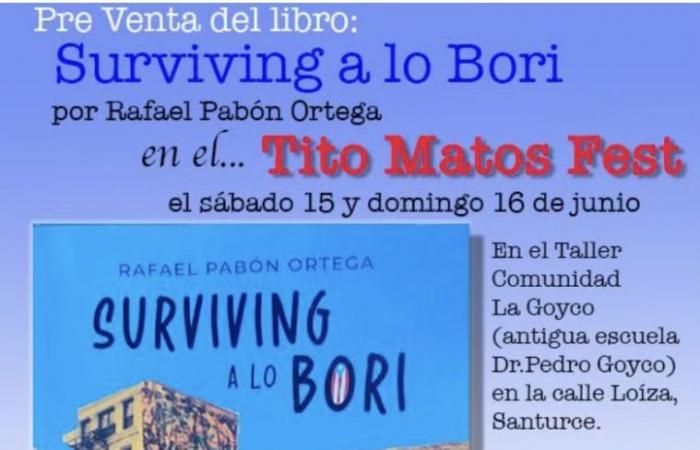 Presentano il libro Surviving a lo Bori di Rafael Pabón al Tito Matos Fest.