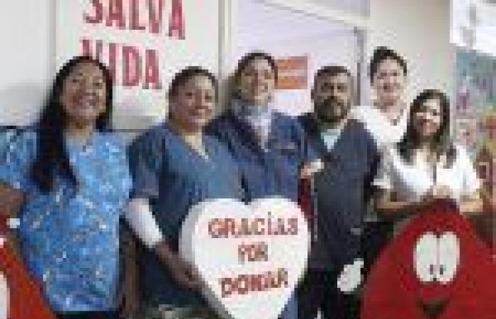 L’Ospedale del Niño Jesús ha portato avanti, come ogni mese, la Campagna di Raccolta del Sangue