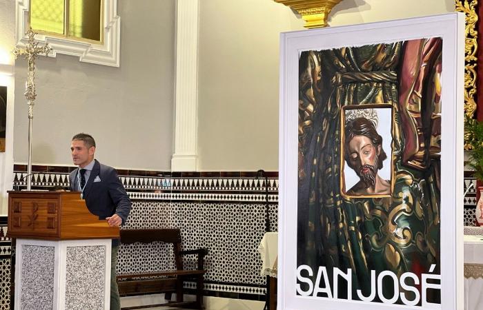 Sergio Romero Linares annuncia il Centenario Devozionale di San José con il colore del suo dipinto