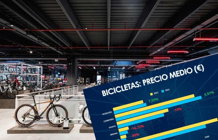 Le vendite di biciclette in Spagna sono in calo, ma sono ancora al di sopra dell’era pre-covid, con le bici elettriche al potere
