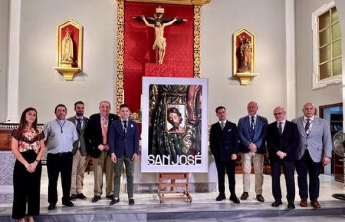 Sergio Romero Linares annuncia il Centenario Devozionale di San José con il colore del suo dipinto