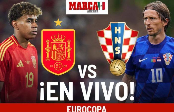 Spagna vs Croazia LIVE online. Il gol di Dani Carvajal ed è già una batosta a Euro 2024
