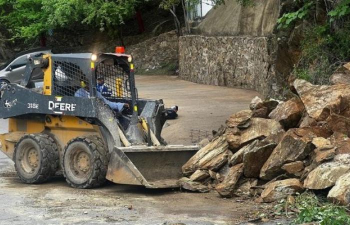 Le strade Taganga ed El Ziruma saranno chiuse per lavori di emergenza a causa delle frane a Santa Marta