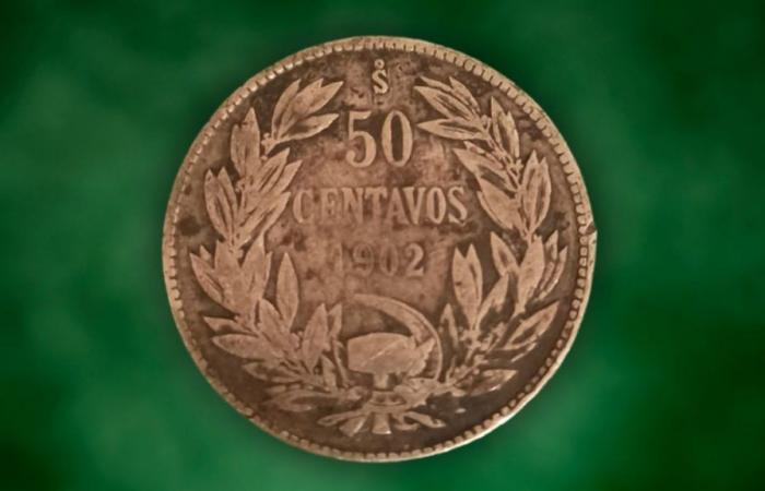 Danno fino a 7.000 dollari per questa vecchia moneta cilena da 50 centesimi