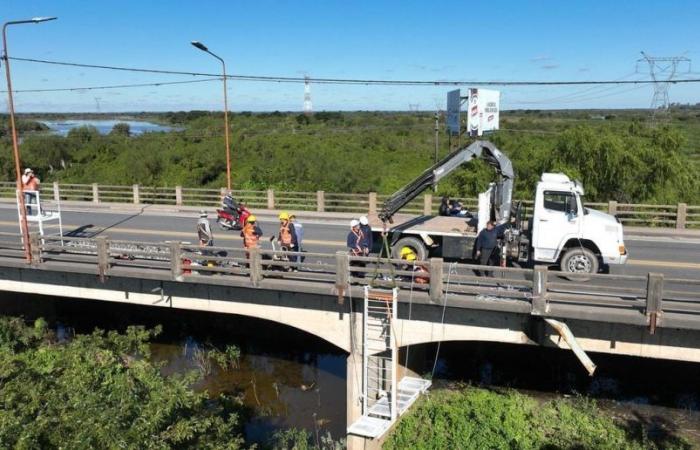 Ponte dell’autostrada: la prossima settimana installeranno le impalcature vicino al Bailey per riparare il sostegno