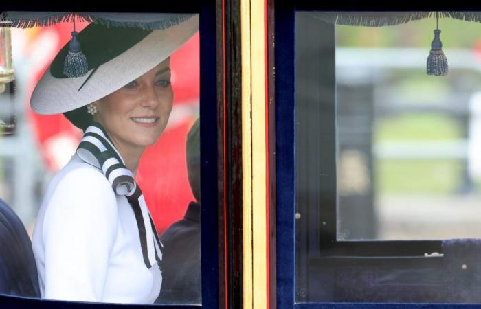 La principessa del Galles Kate Middleton fa la prima apparizione pubblica dopo la diagnosi di cancro