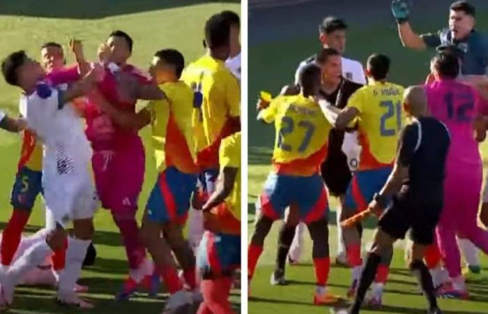Rissa tra giocatori della nazionale colombiana e boliviana: tutta colpa di un colpo a Luis Díaz