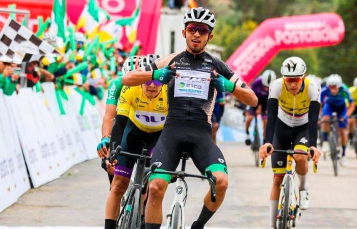 Adrián Bustamante ha vinto la prima tappa della Vuelta a Colombia