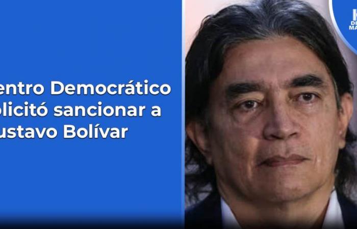 Il Centro Democratico ha chiesto di sanzionare Gustavo Bolívar