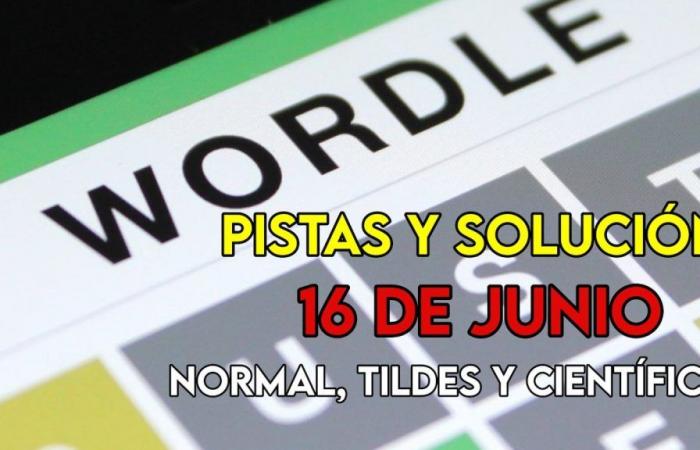 Wordle in spagnolo, scientifico e accenti per la sfida di oggi, 16 giugno: indizi e soluzione