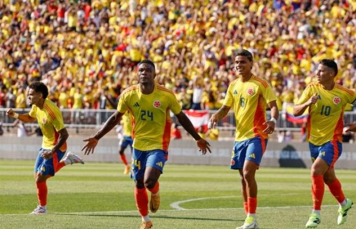 Lotta in Colombia contro Bolivia per calcio rude a Luis Díaz