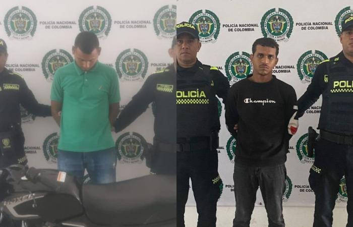 Due persone sono state catturate a Riohacha per ricettazione e traffico di stupefacenti