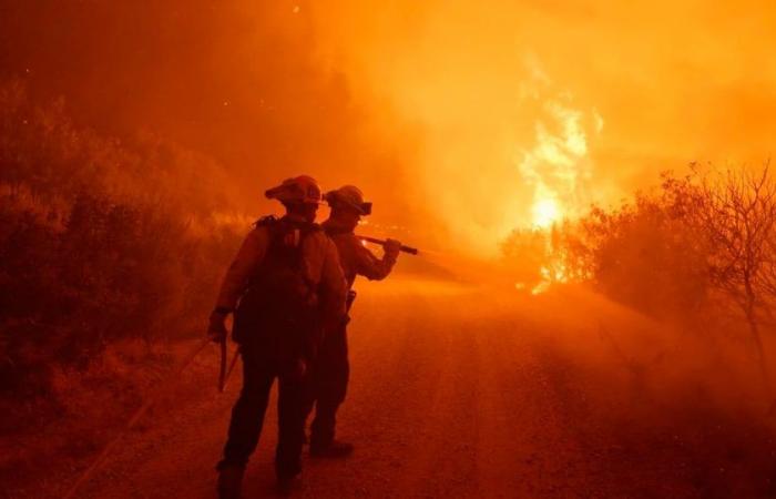 Immagini scioccanti degli incendi che devastano la California: almeno 1.200 persone sono state evacuate