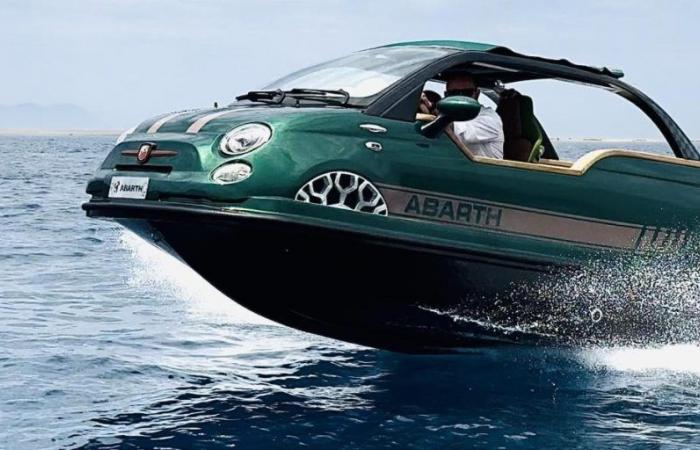 Abarth si avvicina al mondo della nautica con la sorprendente Offshore