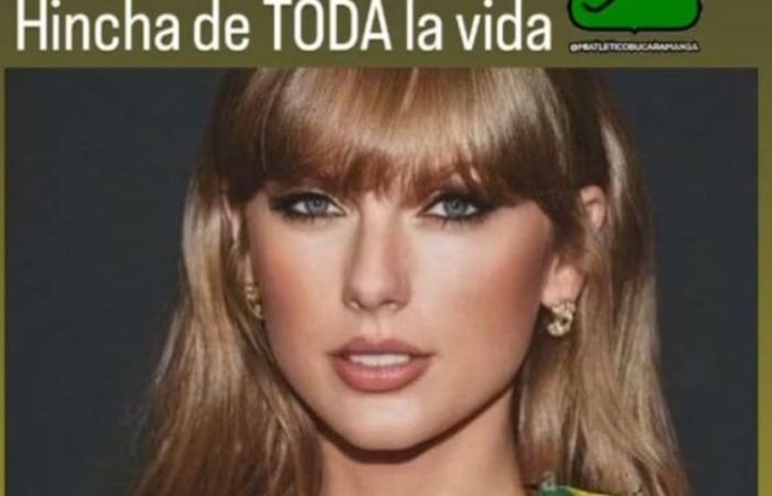 Taylor Swift diventa un protagonista inaspettato nella vittoria dell’Atlético Bucaramanga