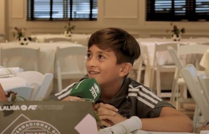 Thiago Messi ha rilasciato la sua prima intervista e ha rivelato con chi sogna di giocare