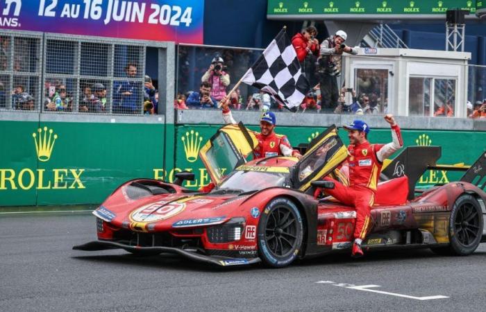 La Ferrari vinse la 24 Ore di Le Mans con Fuoco, Nielsen e Molina
