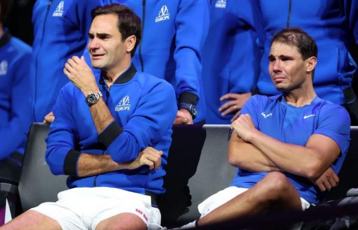 Roger Federer ha rivelato dettagli inediti della sua foto iconica con Rafael Nadal alla Laver Cup