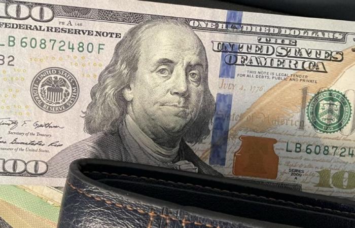 Il dollaro blu inizia la settimana con un aumento significativo del suo prezzo
