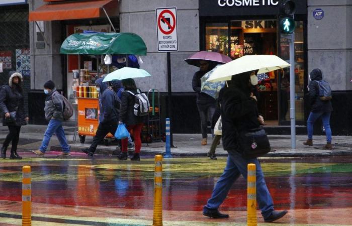 A che ora piove a Santiago? Tornano le precipitazioni nella capitale