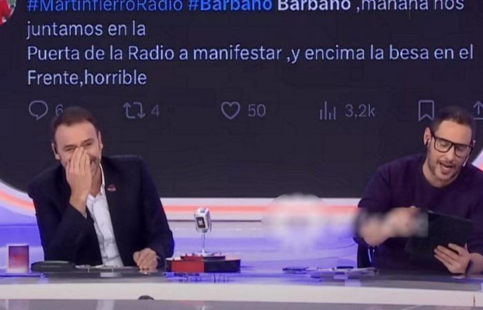 Le reti sono state morse: critiche da parte di celebrità per aver “ignorato” Marina Calabró da parte di Rolando Barbano al Martín Fierro