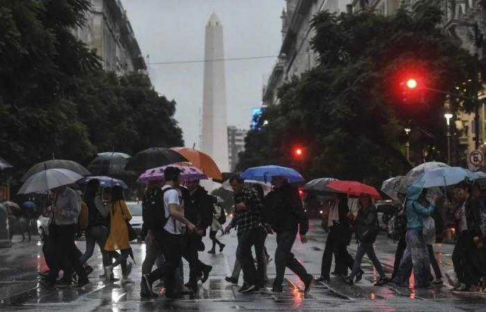 Quando arriveranno le piogge questo martedì nella città di Buenos Aires: gli allarmi per l’intero Paese