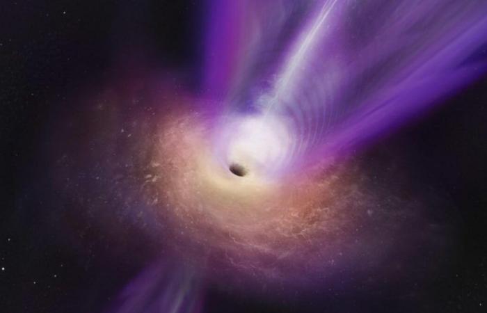 Gli astronomi osservano il risveglio di un enorme buco nero in tempo reale