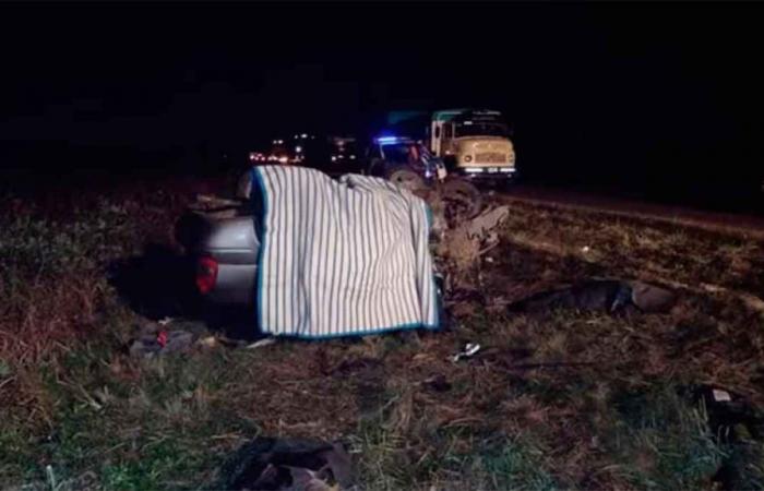 Tragedia a Entre Ríos: quattro persone muoiono in uno scontro frontale sulla Route 39