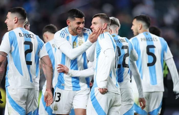 La partita dell’Argentina nella Copa América 2024