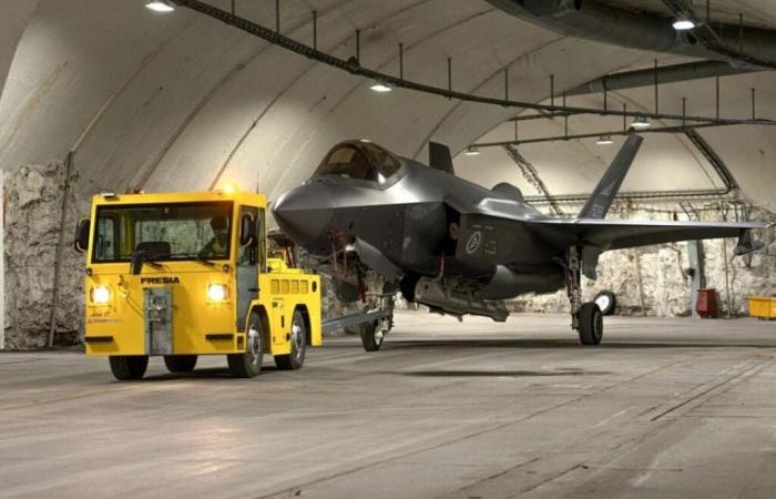 I caccia stealth F-35A norvegesi saranno schierati da una base aerea situata all’interno delle montagne