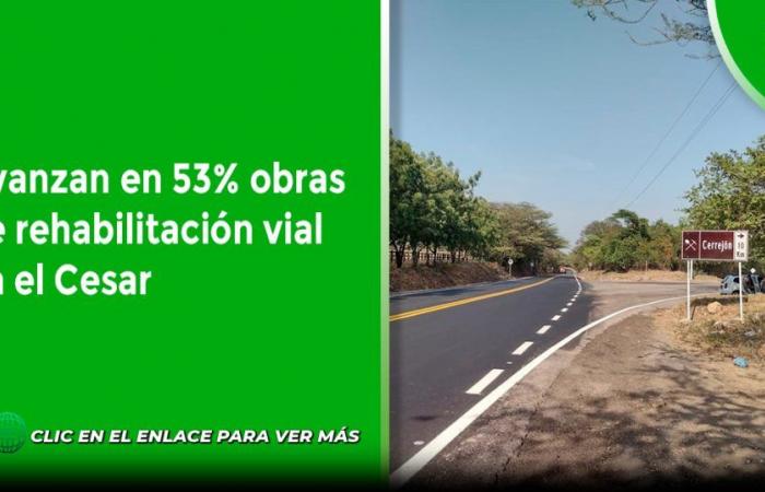 I lavori di risanamento stradale a Cesar avanzano del 53%