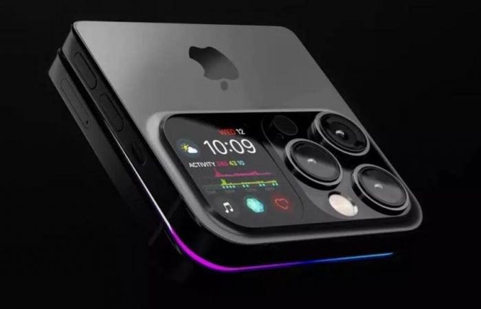 nuovo brevetto iPhone con schermo posteriore e più fotocamere