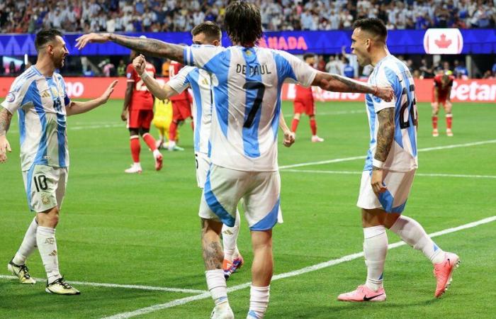 Lasciamoli ora portare in Spagna | La grande esibizione della Nazionale argentina