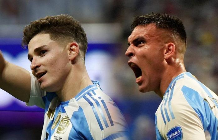 Il nuovo traguardo ottenuto da Julián Álvarez e Lautaro Martínez con la Nazionale argentina :: Olé