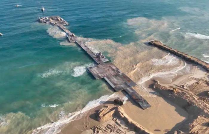 Il fallimento del porto umanitario da 230 milioni di dollari costruito dagli Stati Uniti a Gaza