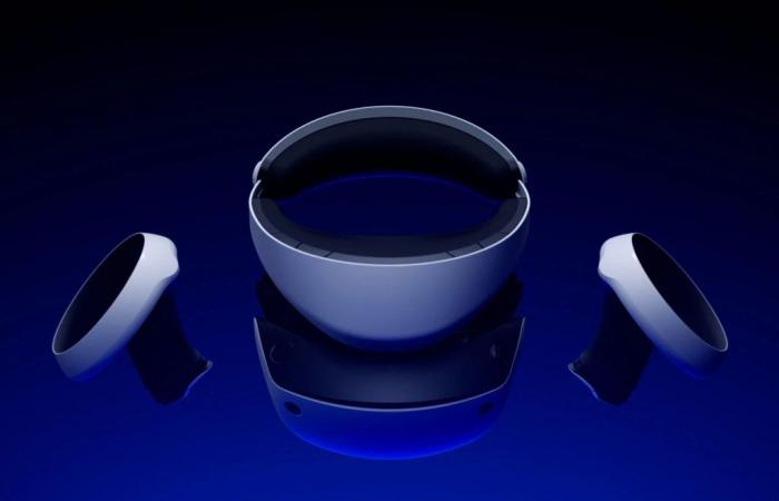 Futuro tetro per le cuffie per realtà virtuale di Sony