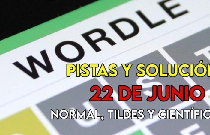 Wordle in spagnolo, scientifico e accenti per la sfida di oggi, 22 giugno: indizi e soluzione