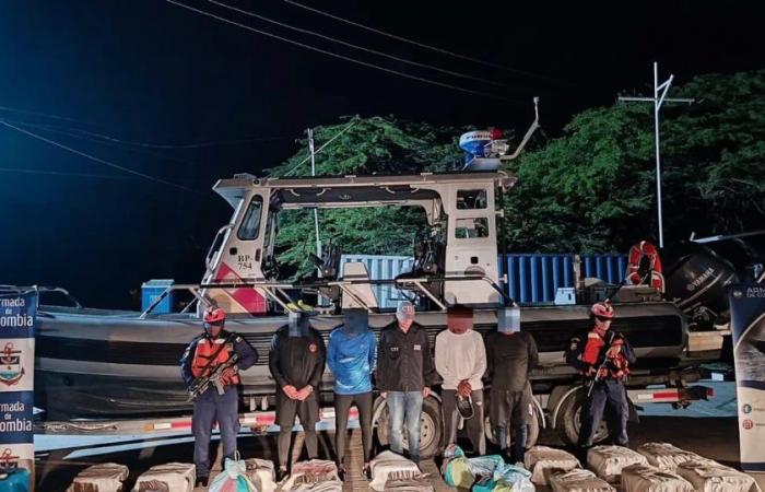 Sequestrano più di 400 chili di cocaina a Santa Marta