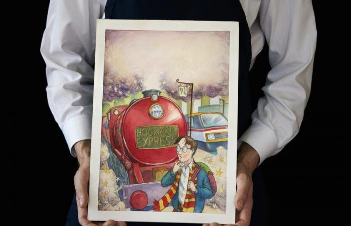 All’asta l’illustrazione originale del primo libro di Harry Potter | Si prevede una raccolta da un milione di dollari