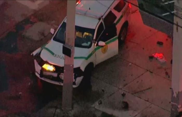 Polizia di Miami-Dade coinvolta in un incidente con un altro veicolo