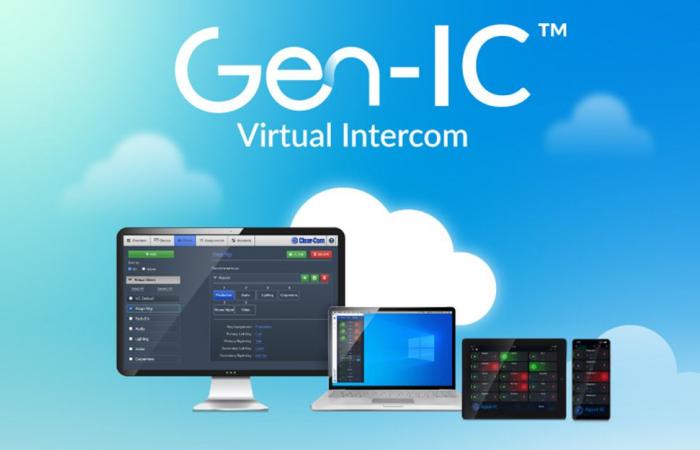Clear-Com lancia Gen-IC la nuova generazione di citofoni virtuali nel cloud