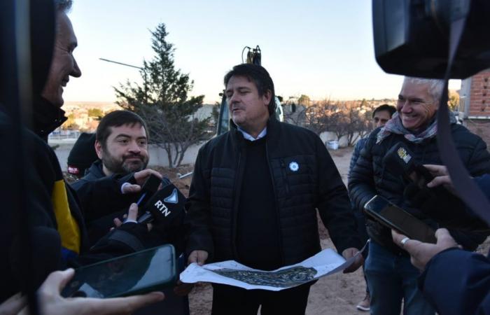 Gaido ha annunciato che porterà il gas ad altre 400 famiglie Neuquén