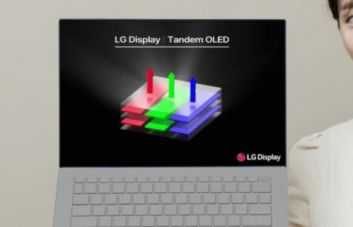 LG annuncia la produzione in serie del suo pannello OLED Tandem più sottile, leggero e luminoso