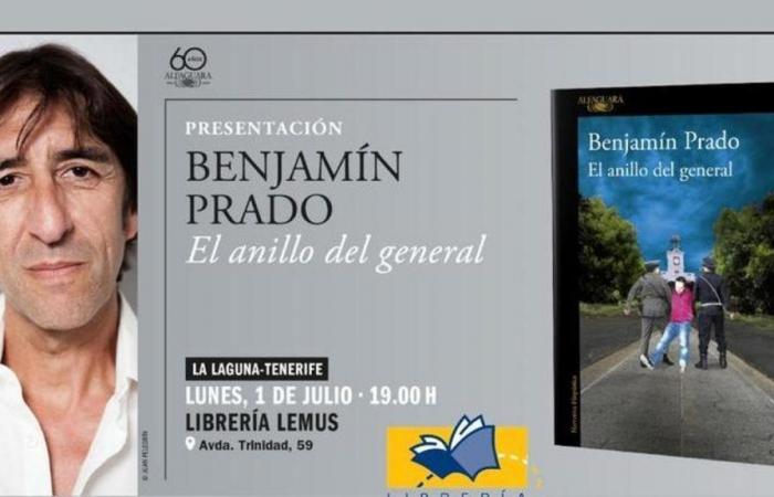 LIBRI TENERIFE: Benjamín Prado visita Tenerife con il suo nuovo libro: ‘L’Anello del Generale’