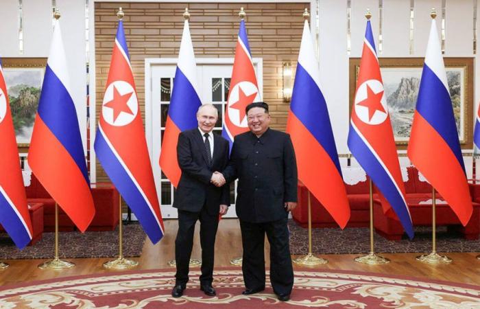 Vladimir Putin visita la Corea del Nord