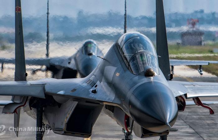 I caccia dell’aeronautica cinese continuano a mantenere operazioni elevate nell’ADIZ di Taiwan