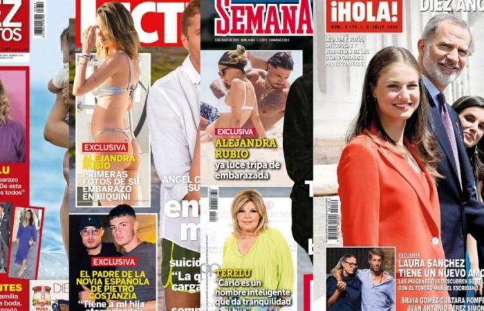 Le riviste di gossip di questa settimana: il nuovo amore di Laura Sánchez dopo la rottura con David Ascanio