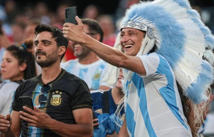 50 foto della partita tra Argentina e Cile per la Copa América: la passione dei tifosi e i momenti più belli