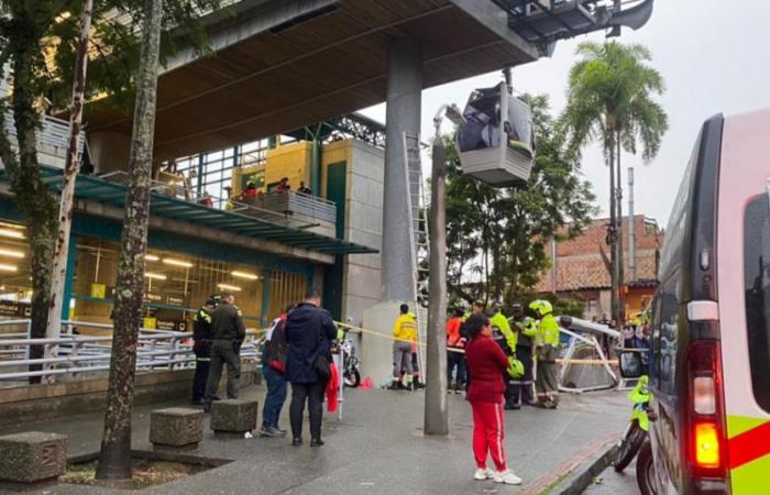 Una cabina della Metrocable è crollata a Medellín provocando un morto e 21 feriti